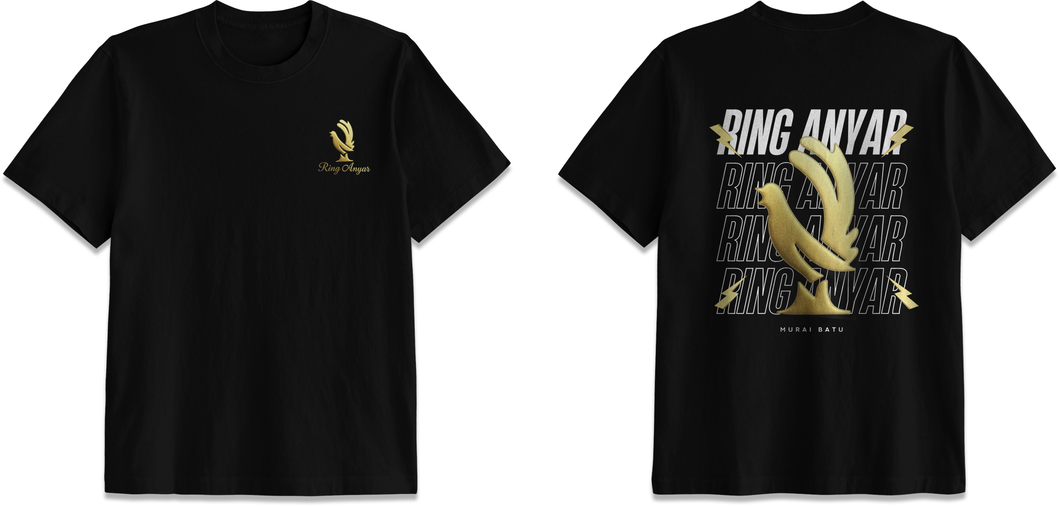 Kaos polos 30s oblong rip